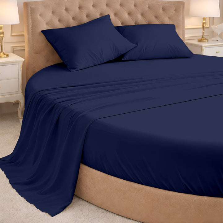 1000 Thread Count Cotton Round Sheet set
