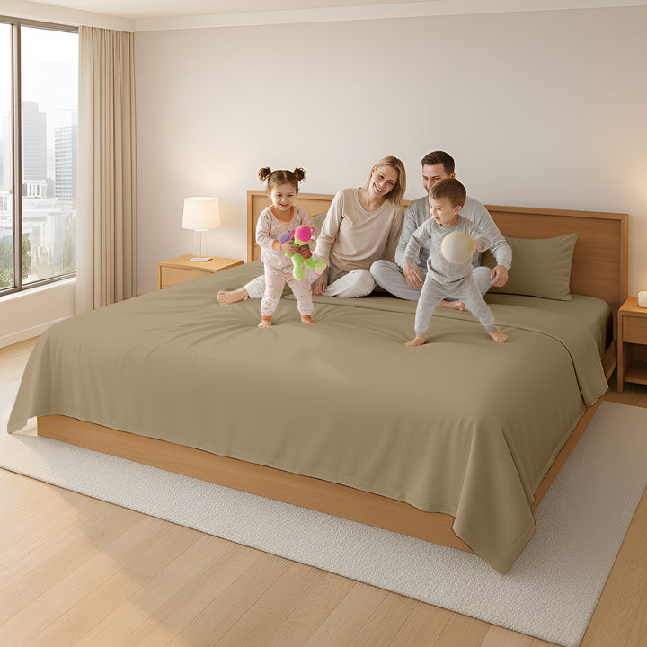 4 Piece Oversize sheet set - 600 Thread Count