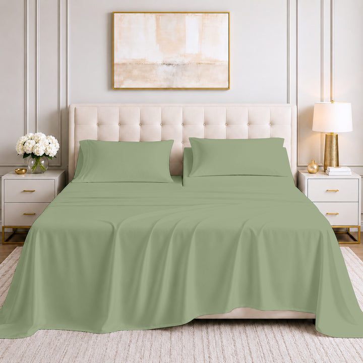 600 Thread Count Cotton Top split sheet set