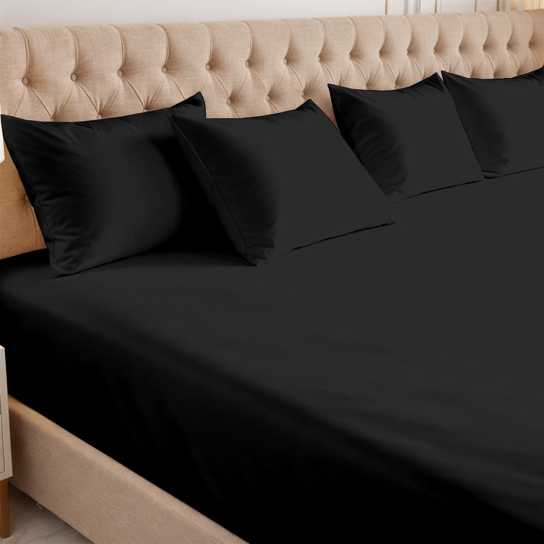 1000 TC oversize fitted sheet for Wyoming and Alaska King beds