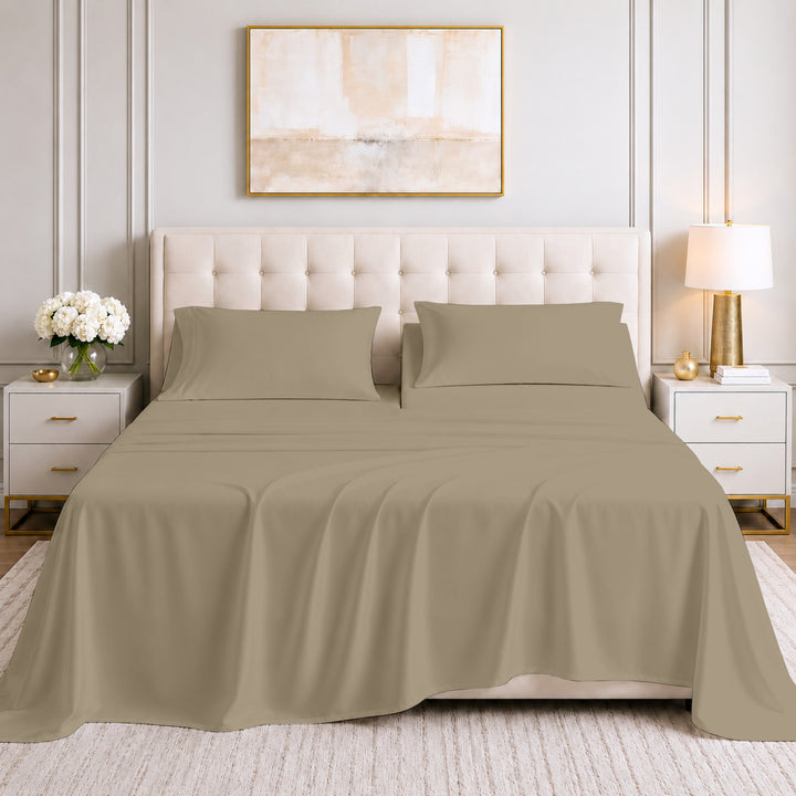 600 Thread Count Cotton Top split sheet set