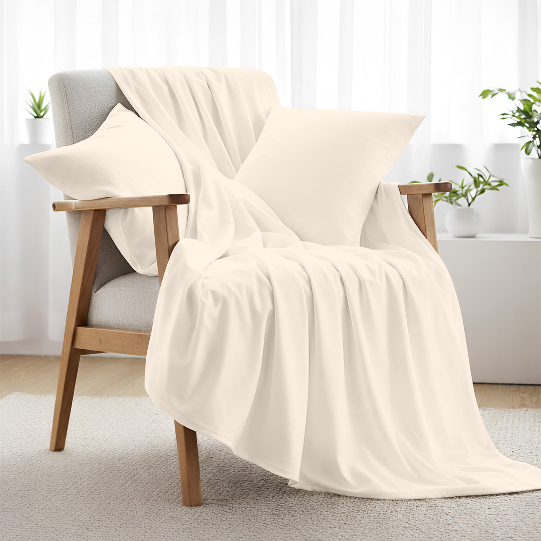 400 TC Egyptian Cotton Bulk Hotel Flat Sheets – Luxury Hotel Bedding (6 & 12 Pack)