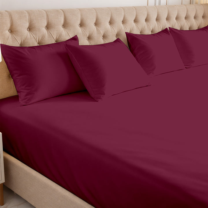 Oversize fitted sheet 1000 TC for Alaska King set