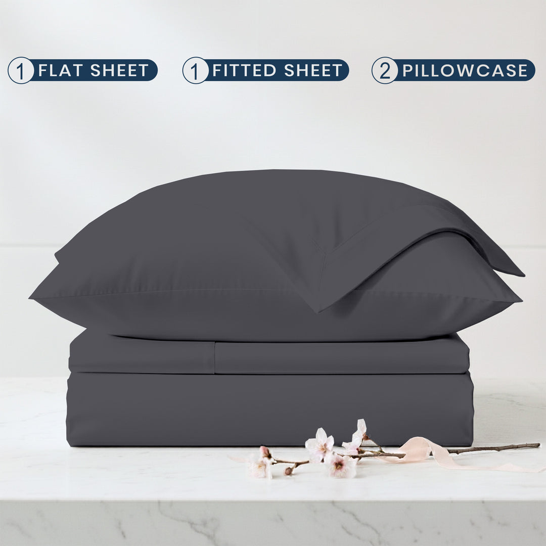 Serenity Bamboo Collection Custom Bed Sheet Set