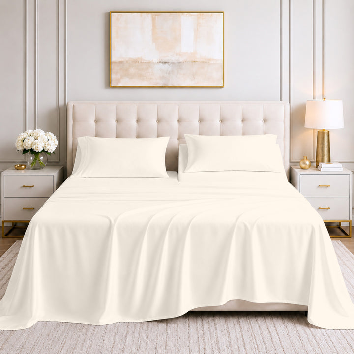 600 Thread Count Cotton Top split sheet set