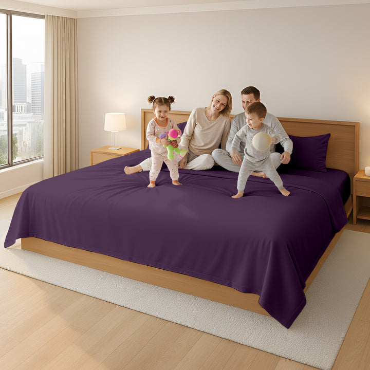 4 Piece Oversize sheet set - 600 Thread Count