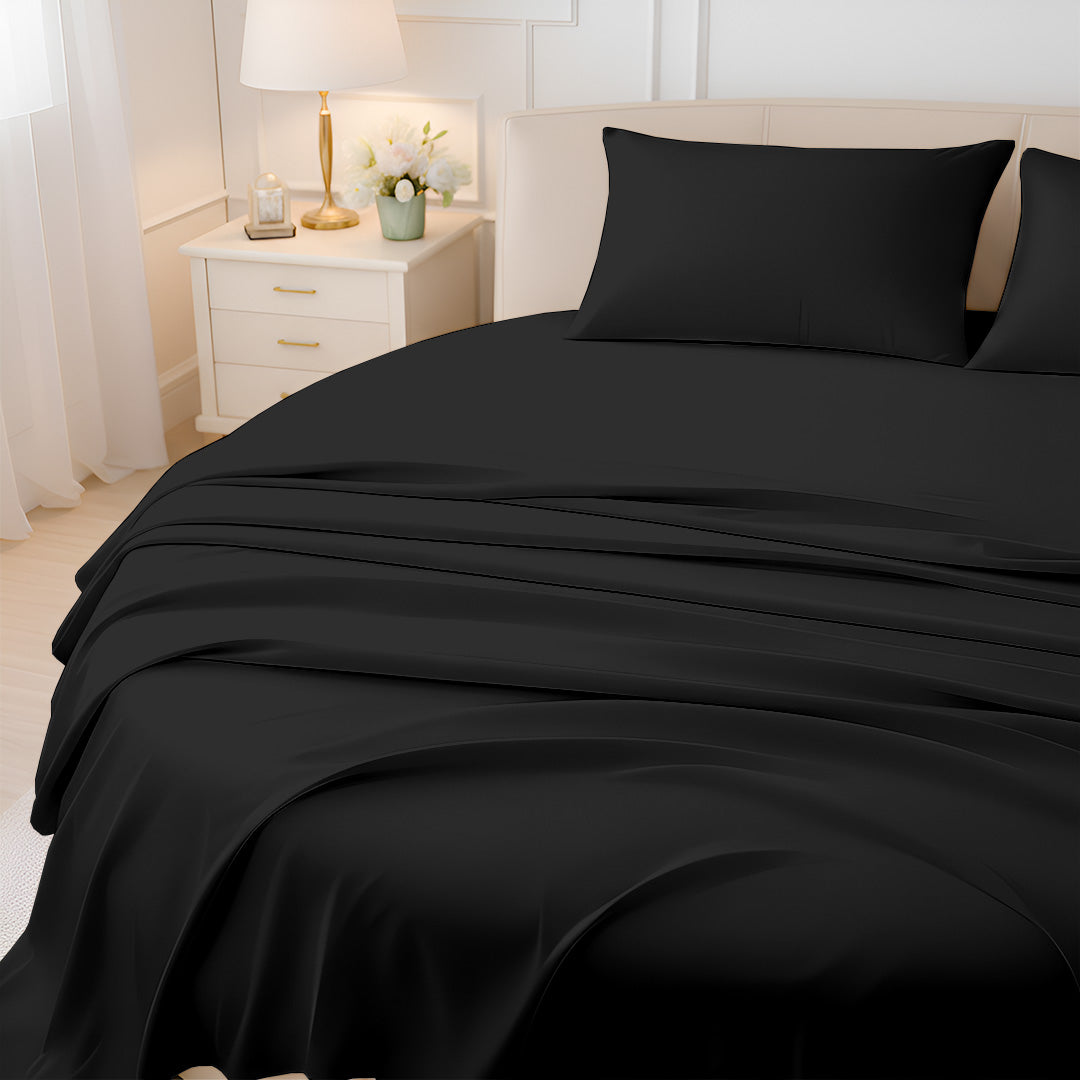 Signature Sateen Collection Round Sheet set