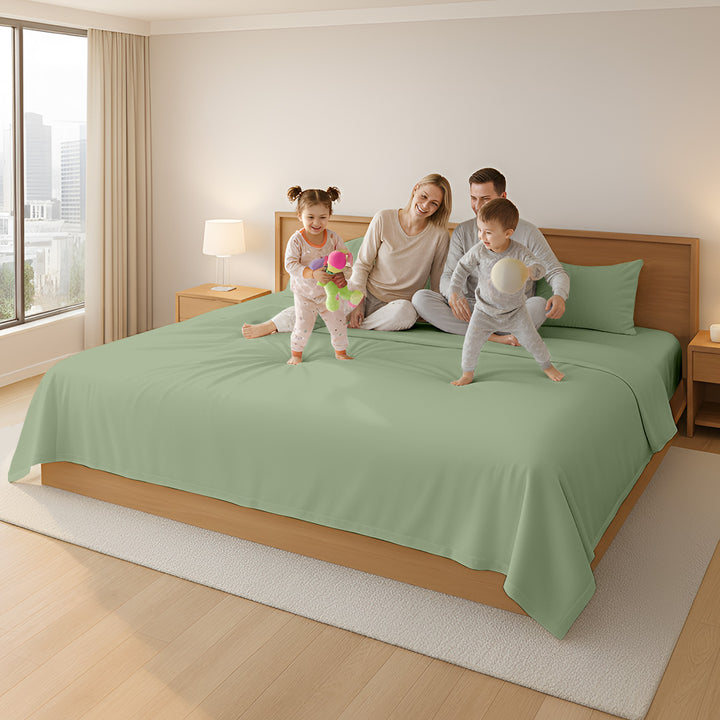 4 Piece Oversize sheet set - 600 Thread Count