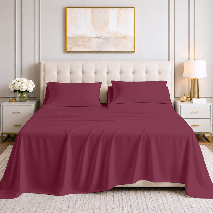 600 Thread Count Cotton Top split sheet set