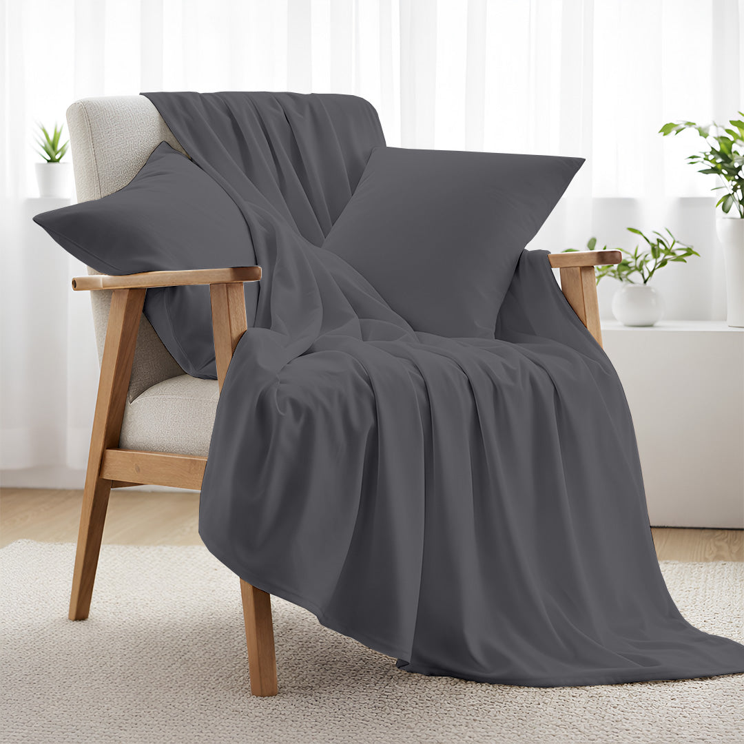 400 TC Egyptian Cotton Bulk Hotel Flat Sheets – Luxury Hotel Bedding (6 & 12 Pack)