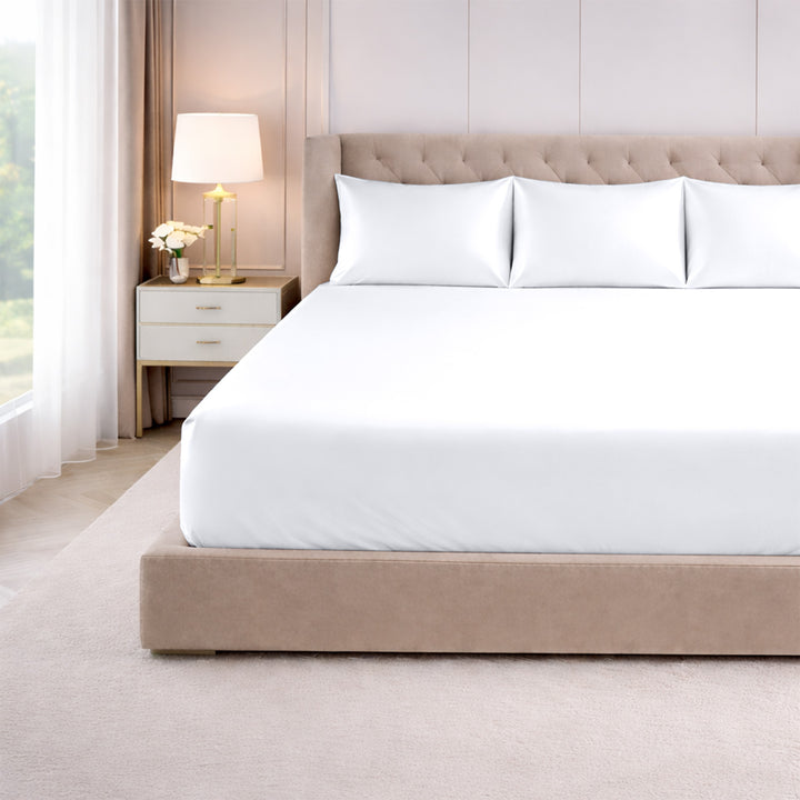 Bamboo Wyoming King bed sheets and family bed sheets