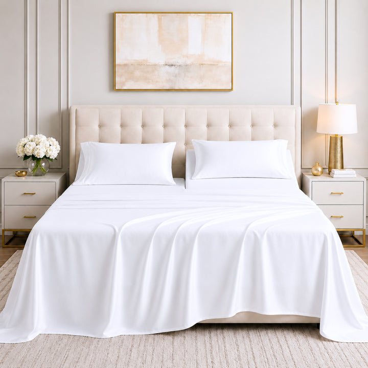 600 Thread Count Cotton Top split sheet set