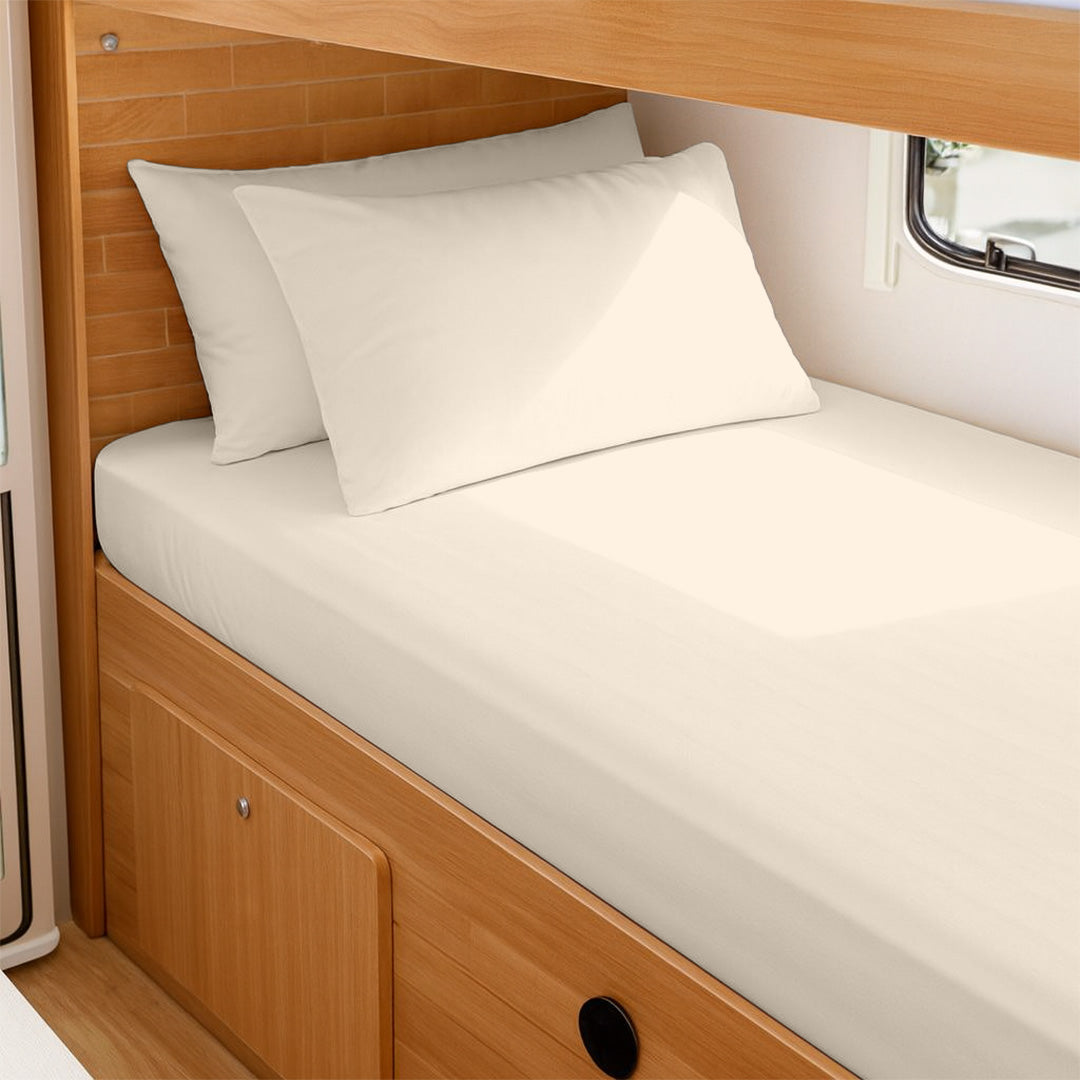 600 TC RV bed sheets for truck and cot beds