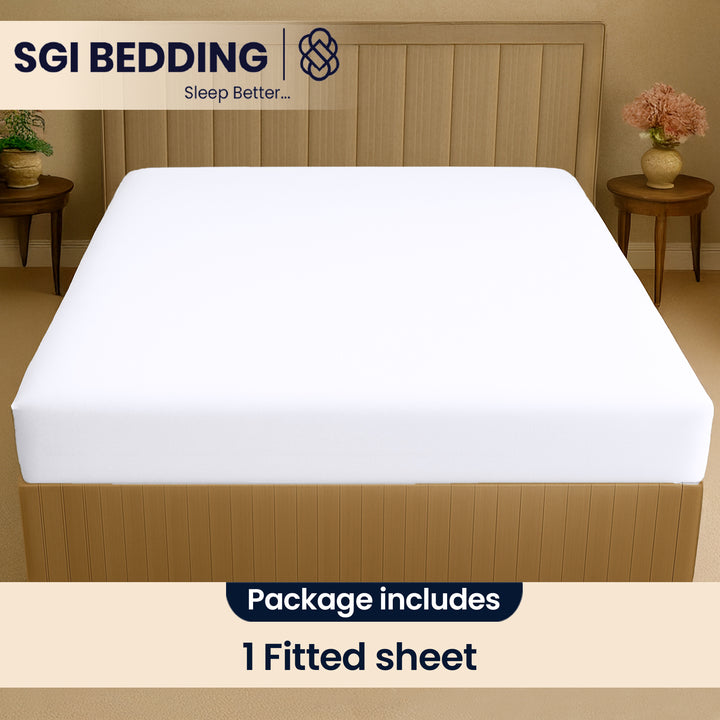 400 TC Fitted Sheet - Bulk Bed sheets