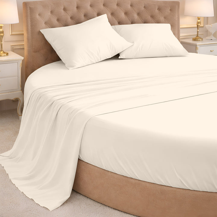 1000 Thread Count Cotton Round Sheet set