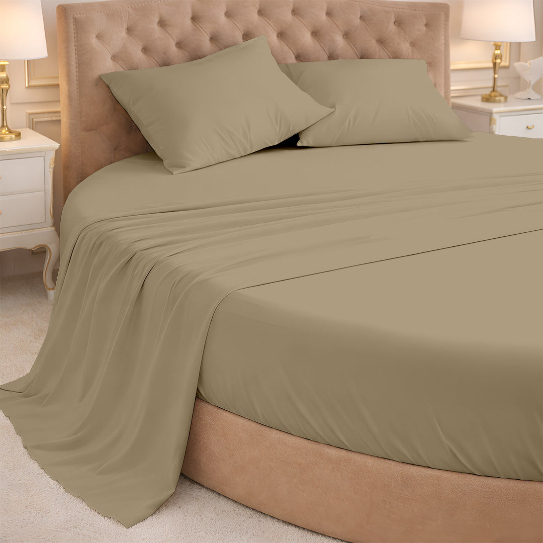1000 Thread Count Cotton Round Sheet set