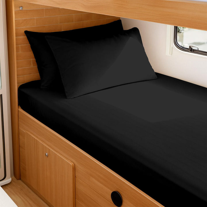 600 TC RV bed sheets for truck and cot beds