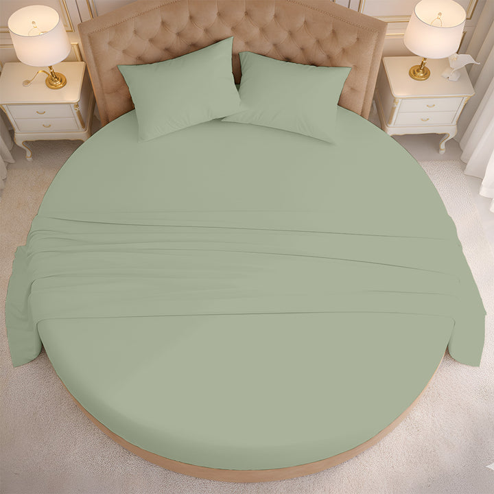1000 Thread Count Cotton Round Sheet set