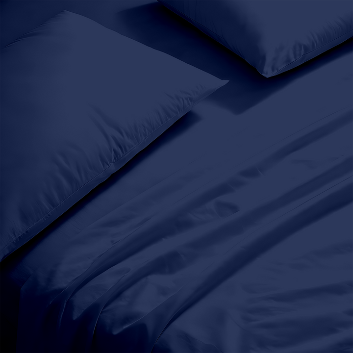 600 thread count cotton fabric close up for custom sheets