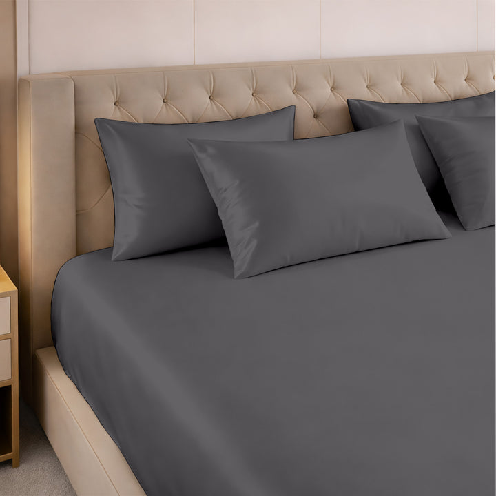 Bamboo Alaska King sheet set and Wyoming King sheets