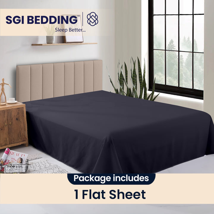 Bulk Microfiber Flat Bed Sheets – Hotel Flat Sheets 6 & 12 Pack