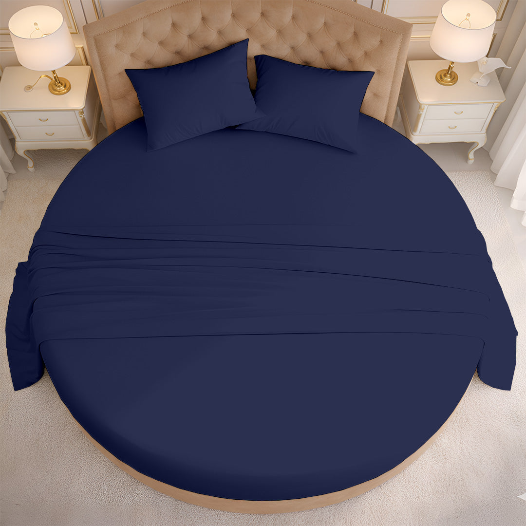 1000 Thread Count Cotton Round Sheet set