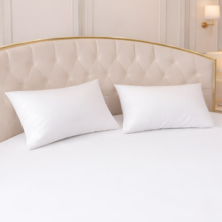 Serenity Bamboo Collection Round Fitted Sheet
