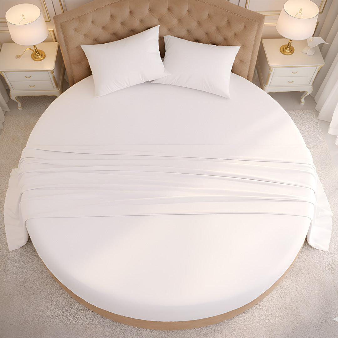 1000 Thread Count Cotton Round Sheet set