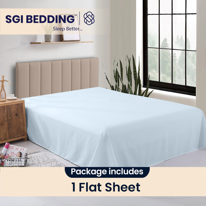 Bulk Microfiber Flat Bed Sheets – Hotel Flat Sheets 6 & 12 Pack