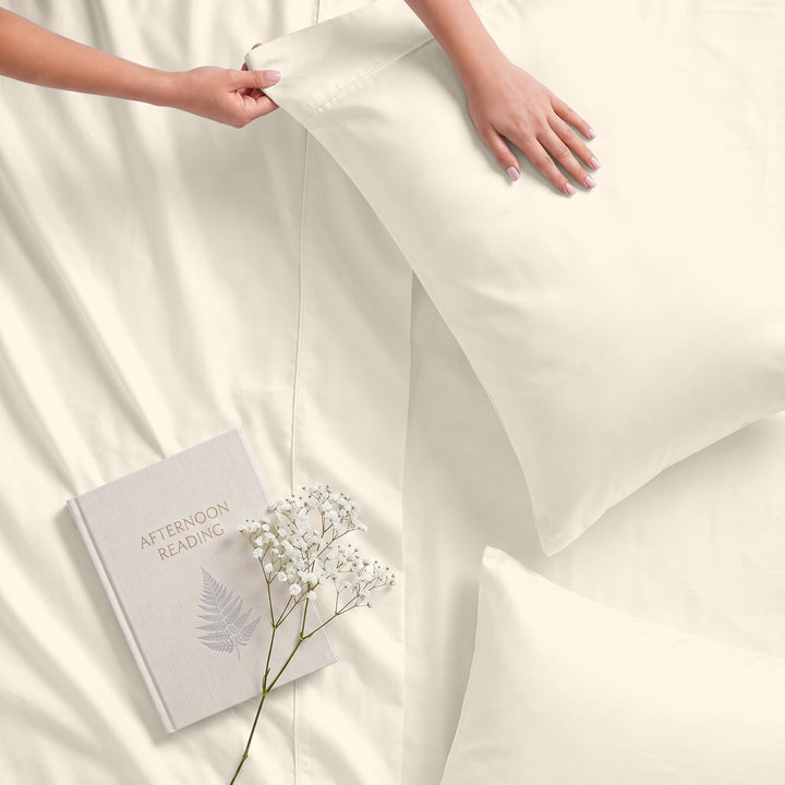 600 Thread Count Cotton Top split sheet set