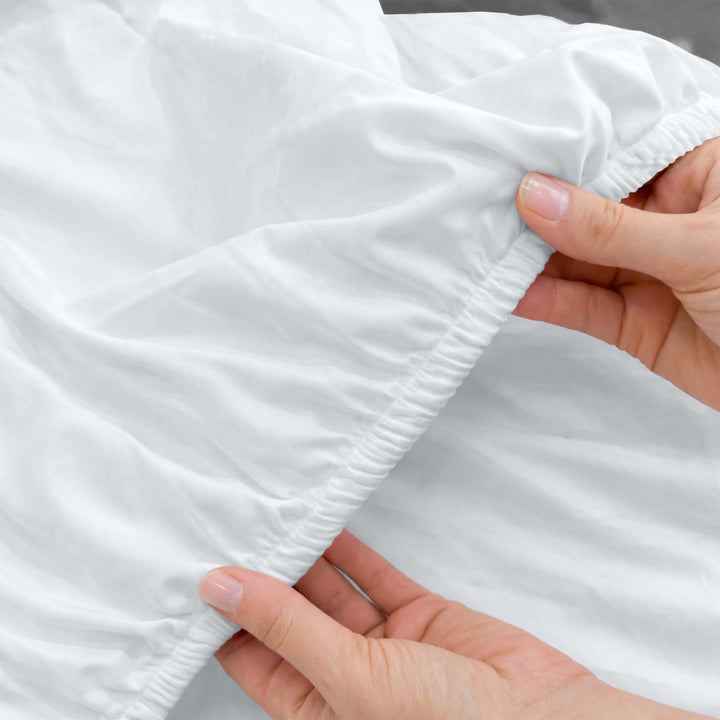 Signature Sateen Collection Fitted Sheet