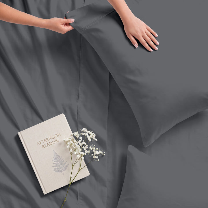 600 Thread Count Cotton Top split sheet set