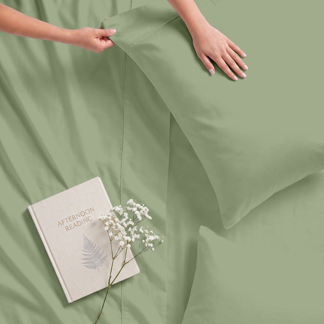 600 Thread Count Cotton Top split sheet set