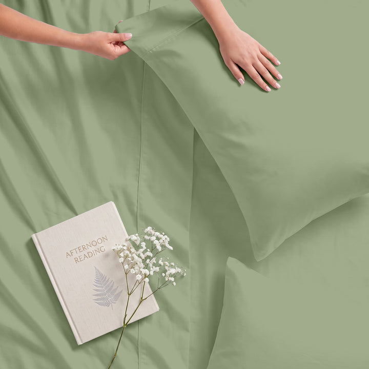 600 Thread Count Cotton Top split sheet set