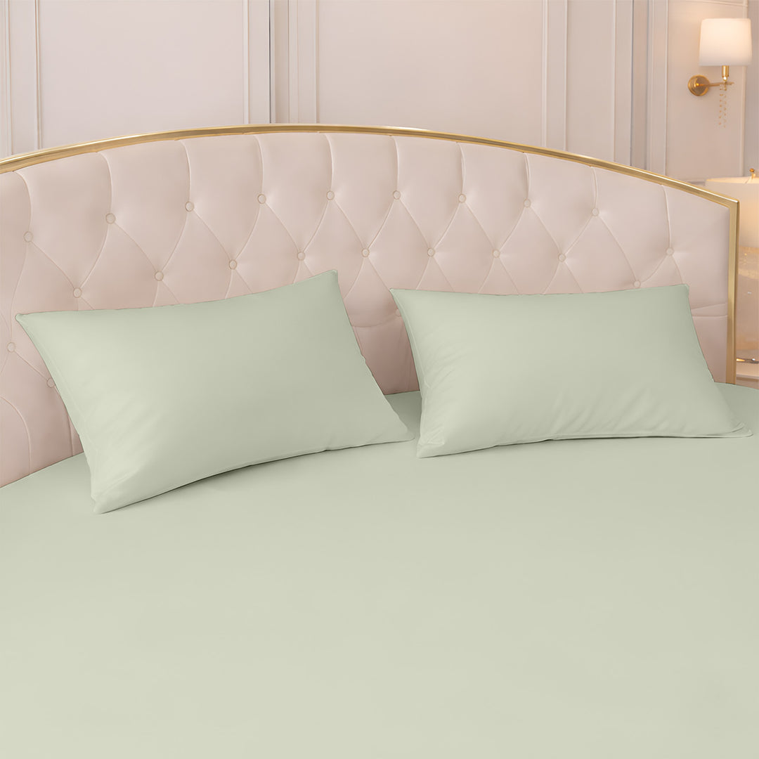 Serenity Bamboo Collection Round Fitted Sheet