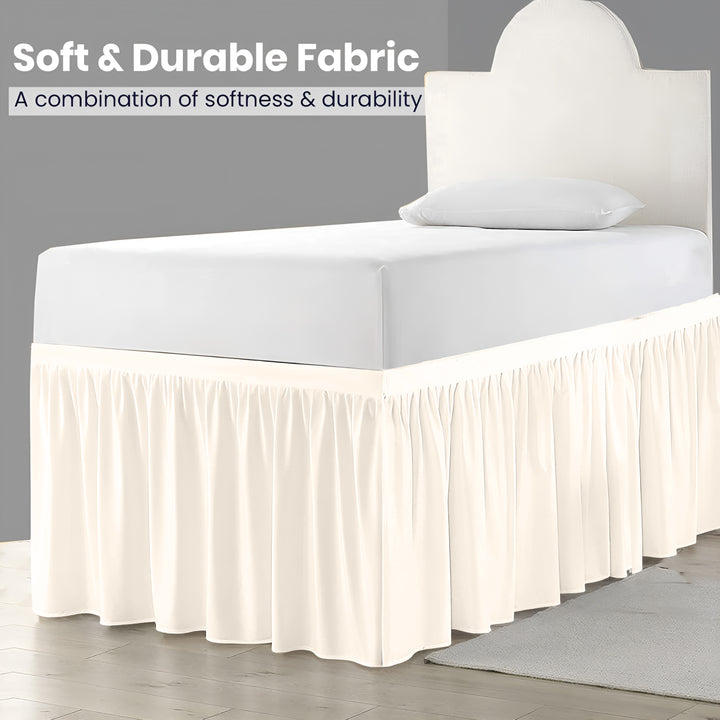 Ruffled Dorm Room Bed Skirt - Dorm Bedding