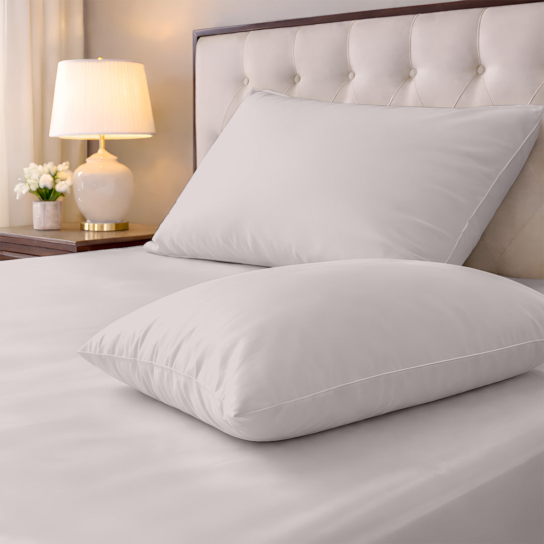 Soft bamboo fabric close up for fitted sheet