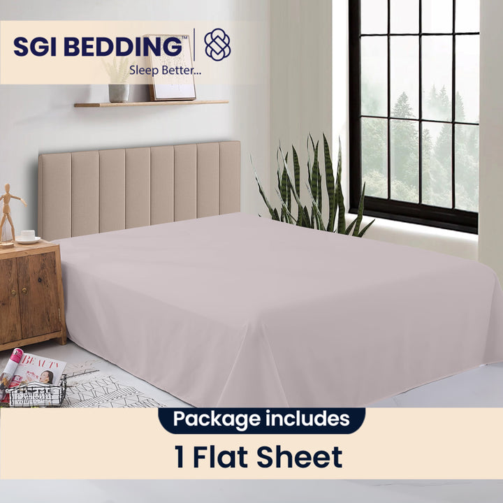 Bulk Microfiber Flat Bed Sheets – Hotel Flat Sheets 6 & 12 Pack