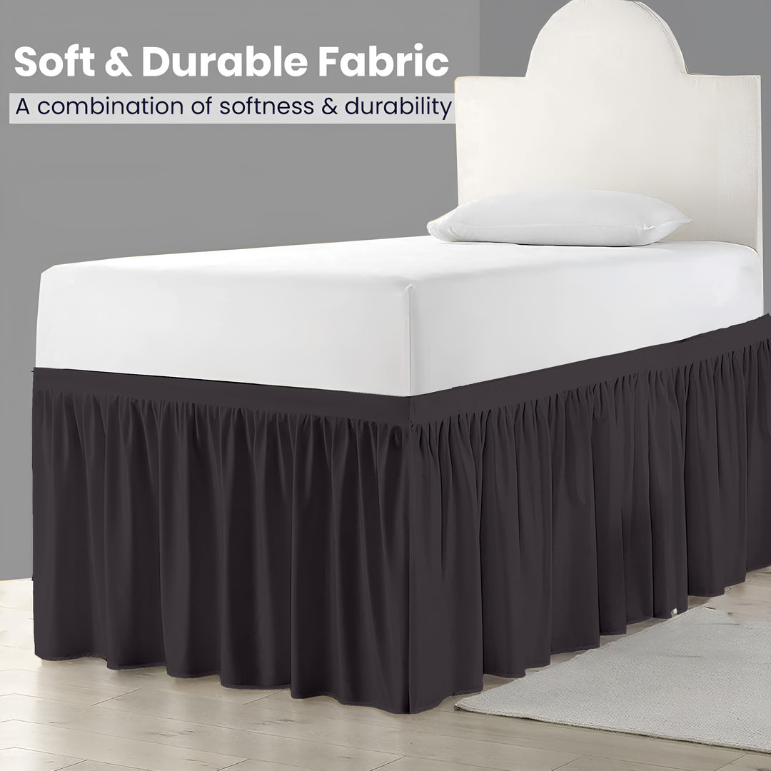 Ruffled Dorm Room Bed Skirt - Dorm Bedding
