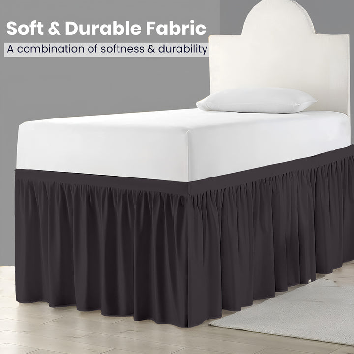 Ruffled Dorm Room Bed Skirt - Dorm Bedding