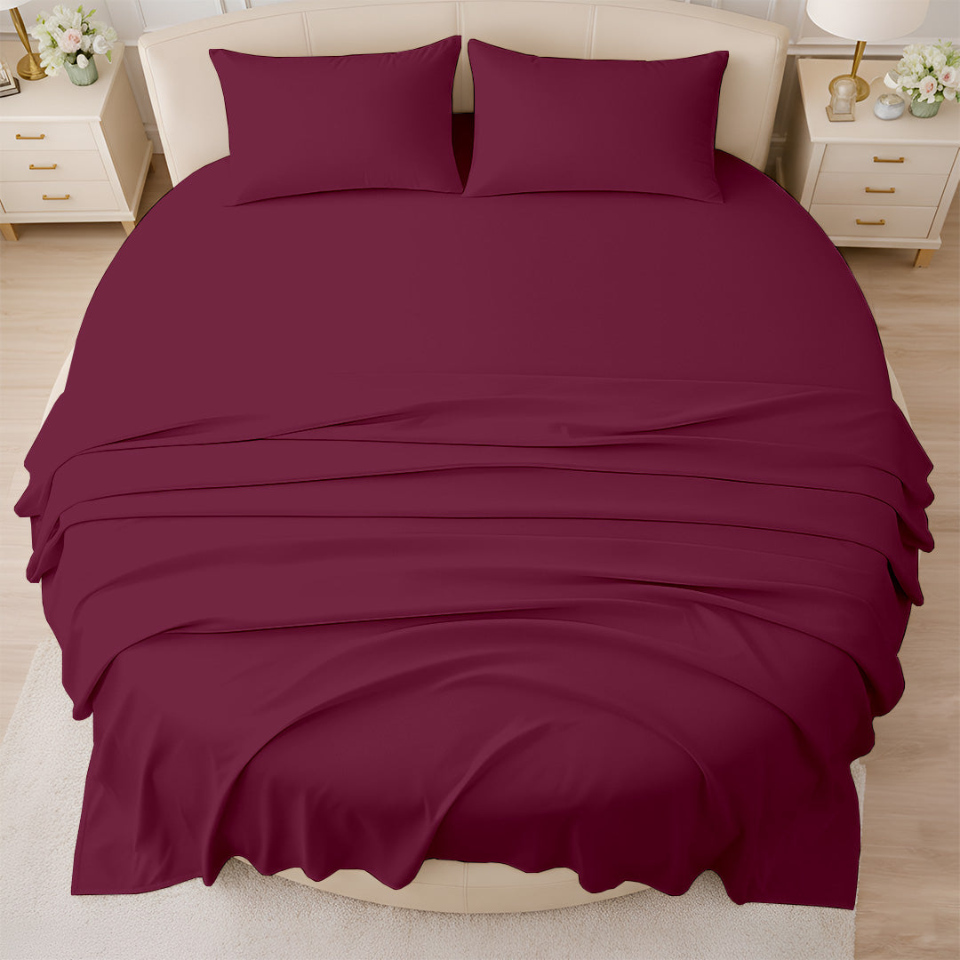 Signature Sateen Collection Round Sheet set