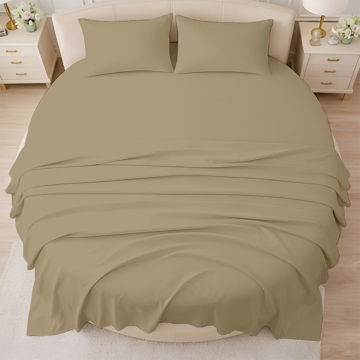 Signature Sateen Collection Round Sheet set