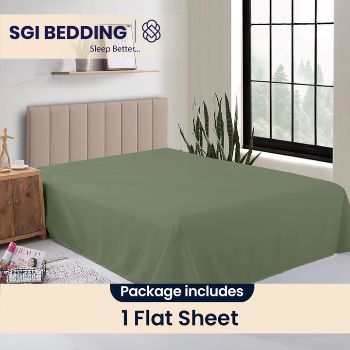 Bulk Microfiber Flat Bed Sheets – Hotel Flat Sheets 6 & 12 Pack