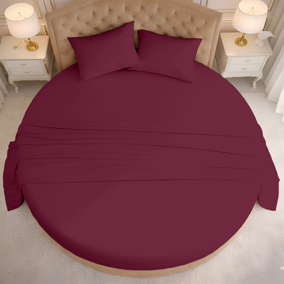 1000 Thread Count Cotton Round Sheet set