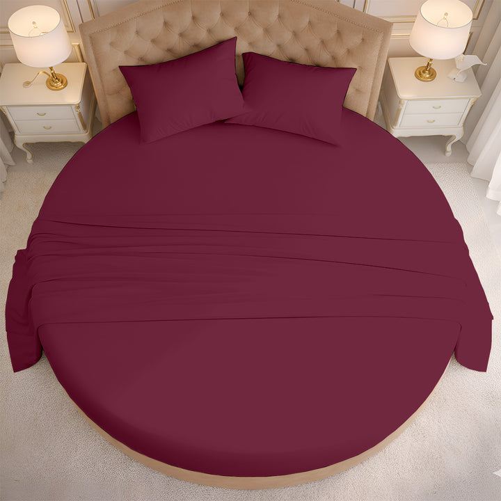 1000 Thread Count Cotton Round Sheet set