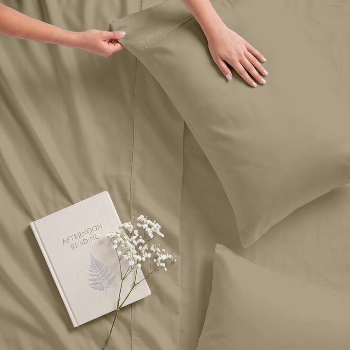 600 Thread Count Cotton Top split sheet set