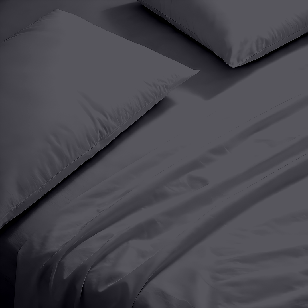 600 thread count cotton fabric close up for custom sheets