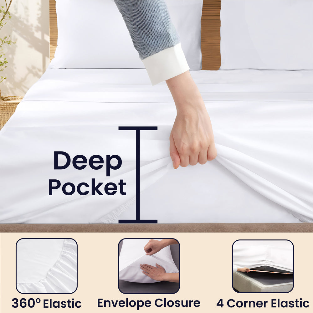 Classic Comfort Collection Custom Bed Sheet set