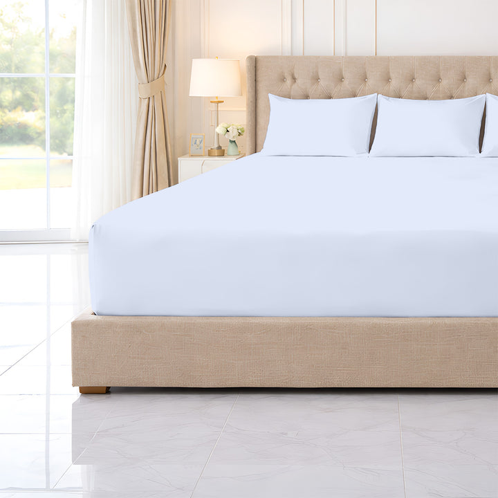 1000 TC oversize fitted sheet for Wyoming and Alaska King beds