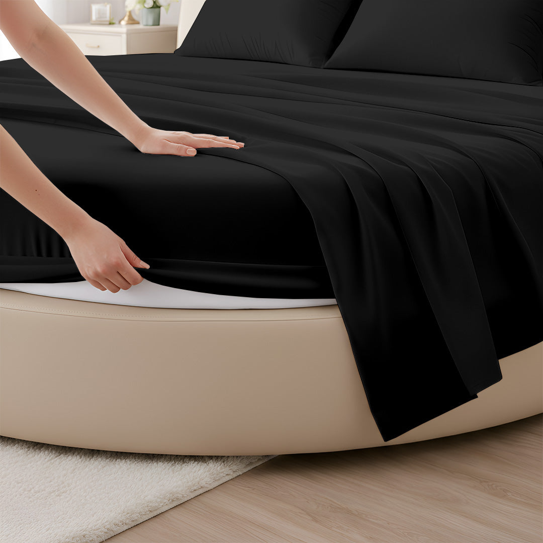 Signature Sateen Collection Round Sheet set